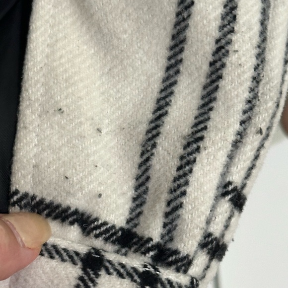 ZARA Women’s Plaid Zip-Up Jacket Shacket – Size Small - Picture 8 of 9